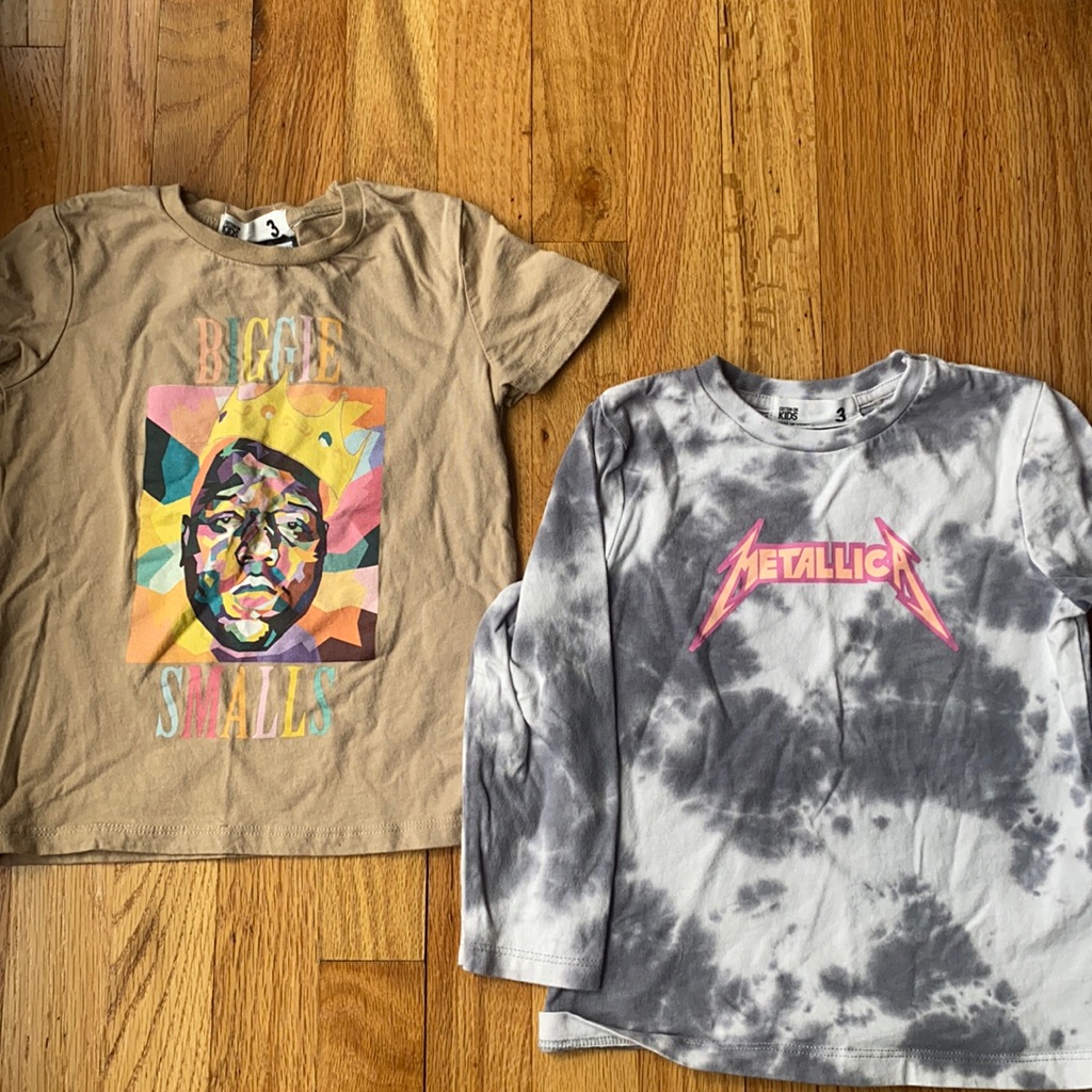 Metallic Biggie Screen Tees